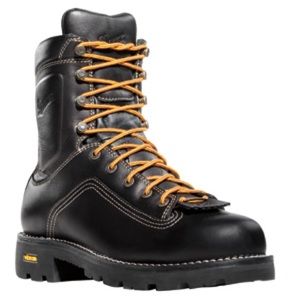 Danner Quarry Alloy Toe Black Work Boot